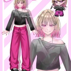 代理ちゃんの立ち絵