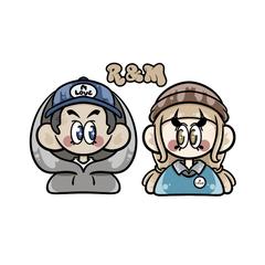 カップルイラスト 記念日プレゼント
