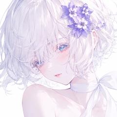 白髪の幻想少女