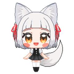 Live2Dパーツ分けイラスト