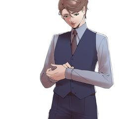 スーツの男性