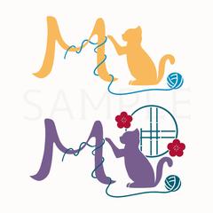 ご依頼いただいた編み物作家様用のロゴデザイン