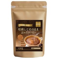 コーヒーパッケージデザイン｜香りを表現したラベルデザイン