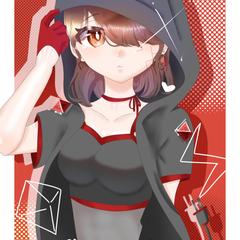 林檎と電気からキャラデザしました。