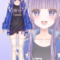 田中かえ子様 IRIAMなどに使用する立ち絵
