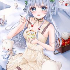 しろくま、あいす