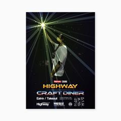 特製飯屋Highway　パロディ　グラフィックアートワーク