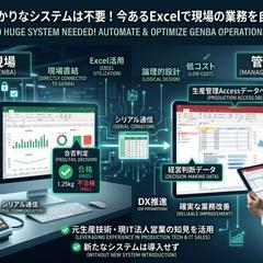 元生産技術が実現する、現場で「使える」業務自動化・システム
