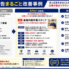 求人広告まるごと改善事例