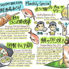 ココナラにてご依頼頂いたメニュー
