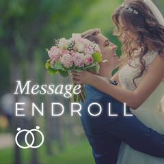 結婚式エンドロールムービー「メッセージエンドロール」