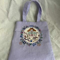 刺繍トートバッグのキット