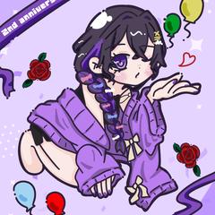 星詠うる様　ご依頼SDキャライラスト