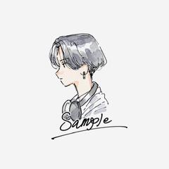 似顔絵アイコンイラスト