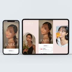 ライブチャット配信者のプロフィールサイトのコーディング