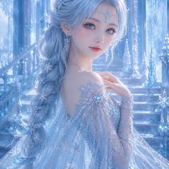 【イラスト】幻想的な美少女