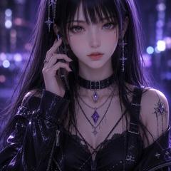 【イラスト】幻想的な美少女