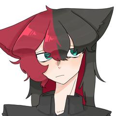 バストアップ(線画+塗り)