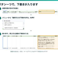 問い合わせフォームの返信をAIが下書きする仕組み