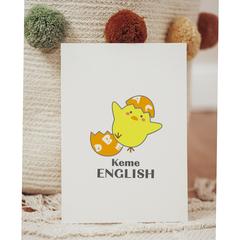 英会話教室のロゴデザイン