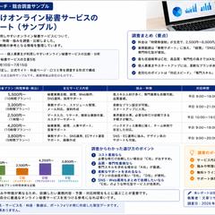 【自主制作】Webリサーチ・競合調査サンプル