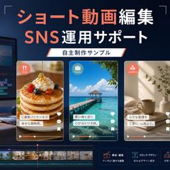 ショート動画編集・SNS運用