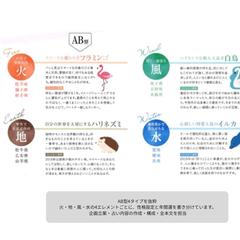 通販化粧品会報誌／エレメント×血液型・2019年年間占い②