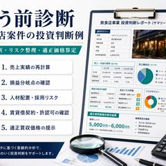 飲食店案件の投資判断例