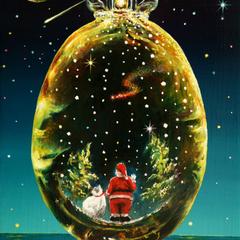 油彩画『贈り物』