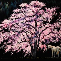 油彩画『神夢(かむゆめ)』