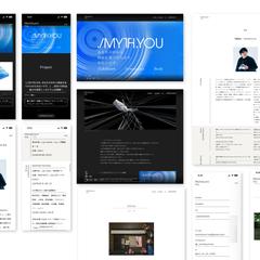 アーティスト向け展示・ブログサイト制作