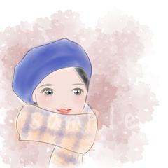 女の子イラスト