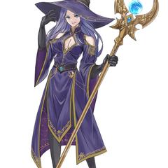 ファンタジー女性キャラクター立ち絵