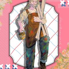 oc 立ち絵（シニア男性）