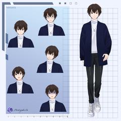 矢亥ケン様Vtuberモデル