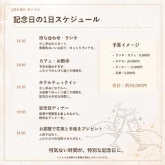 記念日のご提案