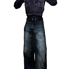 グッズ制作用の立ち絵イラスト