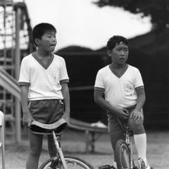「栄分校の子ども達」