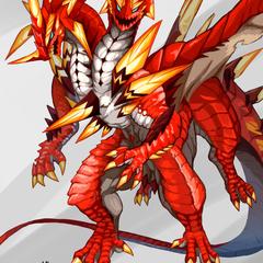 ドラゴンイラストのサンプル