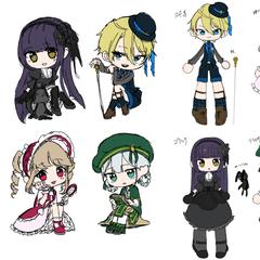 学校の文化祭用に描いたデザイン画
