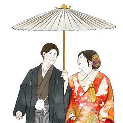 イラスト企画の似顔絵イラスト