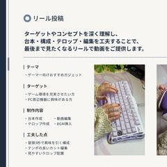 ガジェット紹介リール動画制作