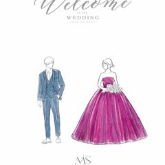 結婚式ウェルカムボード