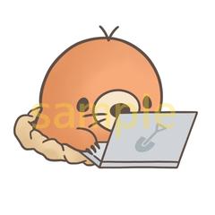 モグラのアイコン作成