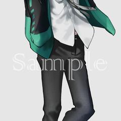 全身立ち絵イラスト