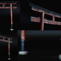 リアルタイム用の3Dモデル作例
