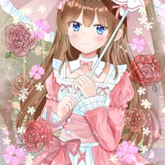 額縁の中の女の子