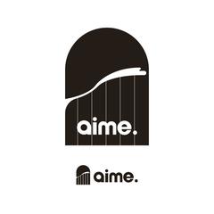 美容室「aime.」ロゴデザイン｜コンペ提案作品