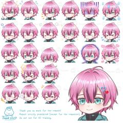 Twitchサイズ配信用スタンプ
