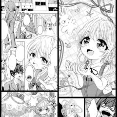 モノクロ作画例